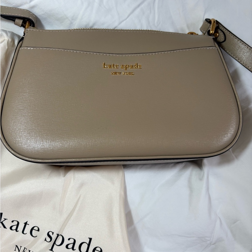 Kate Spade Beige Crossbody Bag